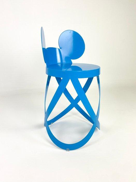 Cappellini - Kruk - lint - Metaal, Antiek en Kunst, Antiek | Meubels | Stoelen en Banken