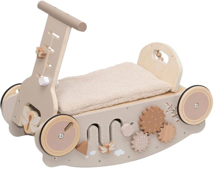 Label Label Nougat Houten 3-in-1 Looptrainer / Loopauto, Kinderen en Baby's, Speelgoed | Buiten | Voertuigen en Loopfietsen, Nieuw