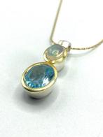 Zonder Minimumprijs - Hanger Verguld, Zilver Opaal - Topaas, Sieraden, Tassen en Uiterlijk, Antieke sieraden