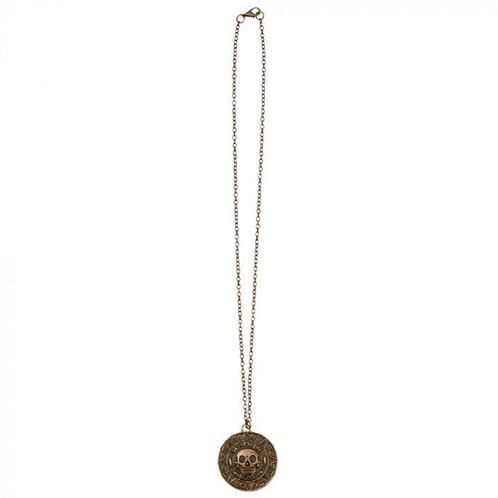 Piraten ketting aztec gold, Hobby en Vrije tijd, Feestartikelen, Feestartikel, Nieuw, Verzenden
