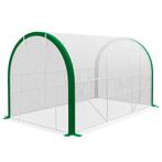 TRUUSK Foliekas 3,58 X 2,1 X 2,1 M Tunnelkas Met Roldeur Voo, Tuin en Terras, Verzenden, Nieuw