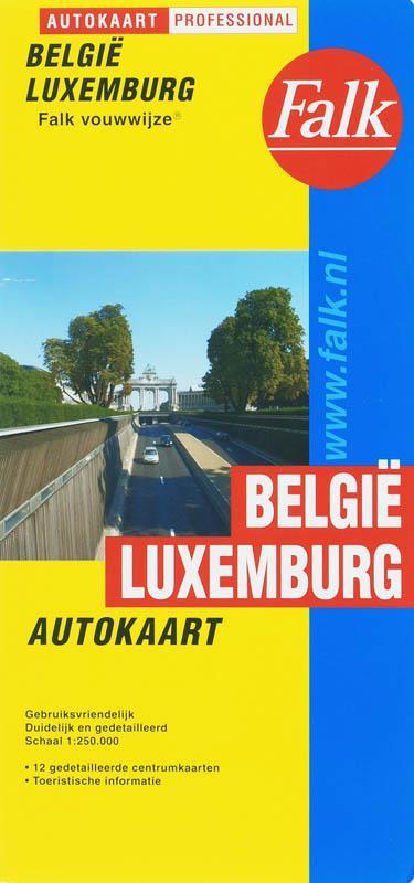 Autokaart Belgie Luxemburg / Falkplan 9789028717794 Falkplan, Boeken, Reisgidsen, Gelezen, Verzenden