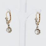 Oorbellen - 18 karaat Geel goud Diamant (Natuurlijk), Sieraden, Tassen en Uiterlijk, Oorbellen, Nieuw