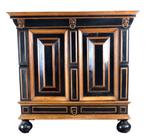 Kabinet - eik en ebben, Antiek en Kunst