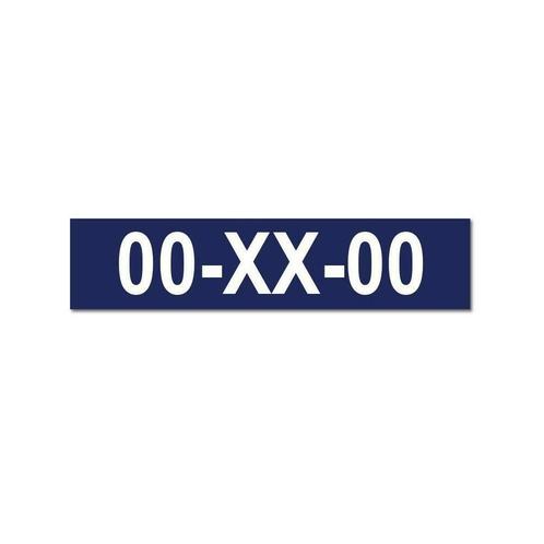 Oldtimer kentekensticker *Nieuw, Hobby en Vrije tijd, Stickers en Plaatjes, Nieuw, Ophalen of Verzenden