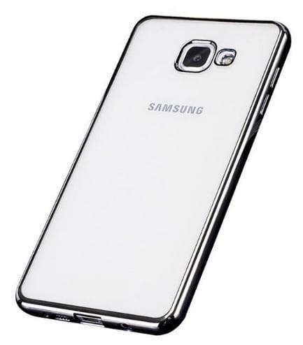 Galaxy A3 (2017) Soft TPU Hoesje Met Coating Goud / Zilver /, Telecommunicatie, Mobiele telefoons | Hoesjes en Frontjes | Samsung