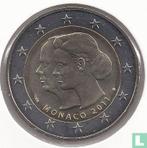 Monaco 2 euro 2011 Royal Wedding of Prince Albert II and..., Verzenden, 2 euro, Geboorte of Huwelijk, Losse munt