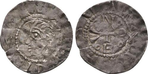 Denar Nederland Deventer: Heinrich Ii, 1002-1024:, Postzegels en Munten, Munten | Europa | Niet-Euromunten, Verzenden