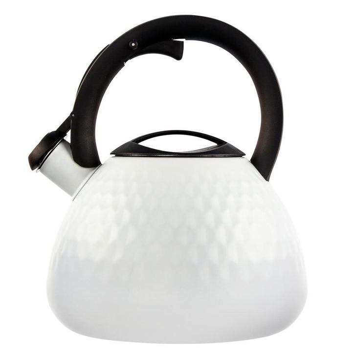 Altom Design Logan fluitketel RVS mat wit 2.7 Liter - ook, Witgoed en Apparatuur, Waterkokers, Ophalen of Verzenden