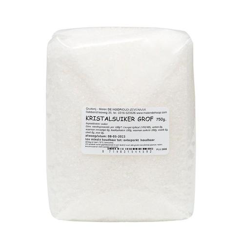 Molen de Hoop Kristalsuiker Grof 750g, Hobby en Vrije tijd, Taarten en Cupcakes maken, Nieuw, Verzenden