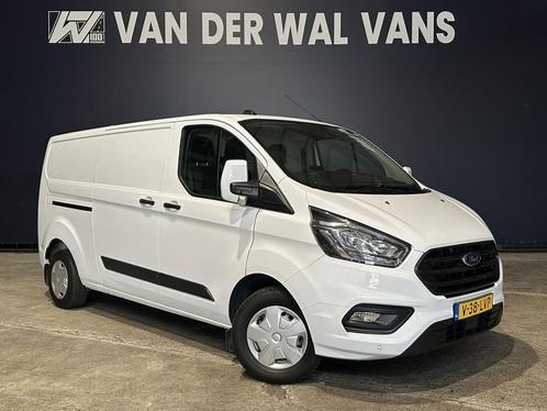 Ford Transit Custom 2.0 TDCI L2H1 Euro6 Airco | Navigatie |, Auto's, Bestelauto's, Handgeschakeld, Diesel, Wit, Ford, Gebruikt