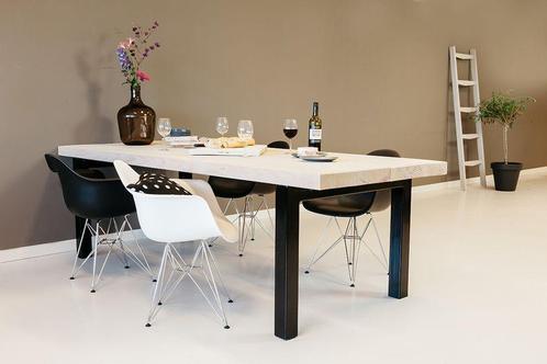 Rockwood® Douglas houten tafel 100x300cm met onderstel, Huis en Inrichting, Tafels | Eettafels, Ophalen of Verzenden