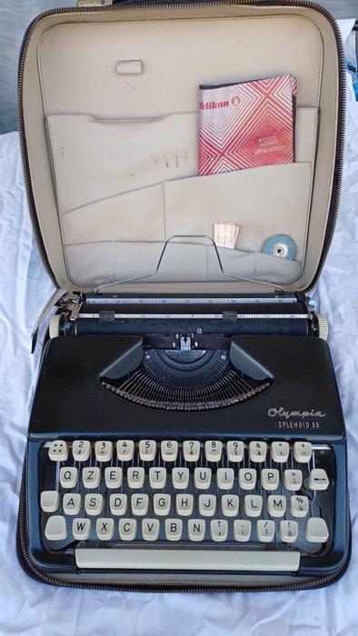 Olympia Splendid 33 - met originele bewaaring - Typemachine, Antiek en Kunst, Kunst | Designobjecten