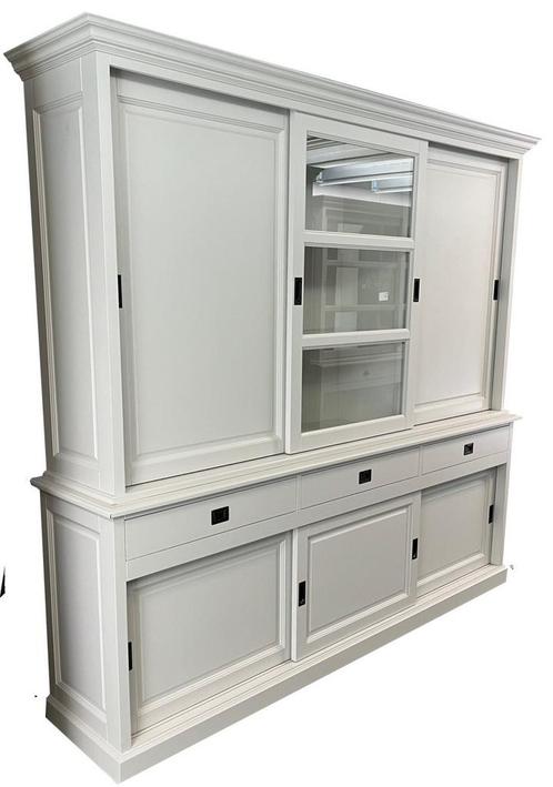Buffetkast wit Putten 240cm dichte zijdeuren, Huis en Inrichting, Kasten | Buffetkasten, Ophalen of Verzenden