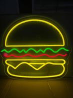 Hamburger neon-voedselrestaurant - Lichtbak - plexiglas