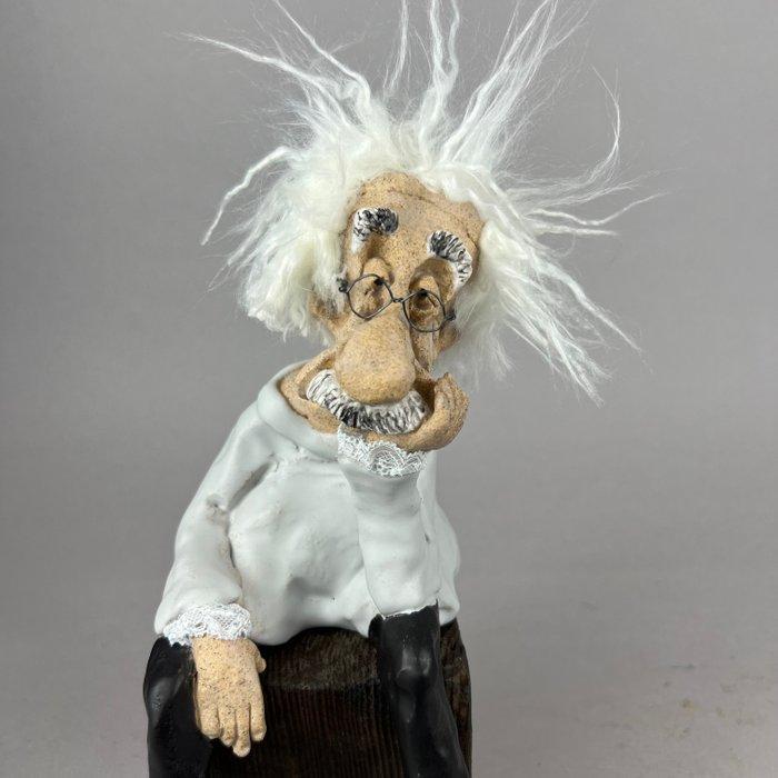Anna Em - Large Albert Einstein, Antiek en Kunst, Kunst | Designobjecten
