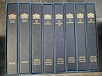 Netherlands - Accessoires - 8 Davo Albums met opbergcassette, Postzegels en Munten, Postzegels | Nederland, Gestempeld