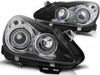 Koplampen - Opel Corsa D 04.2006-2011 - angel eyes - dual..., Auto-onderdelen, Ophalen of Verzenden, Nieuw
