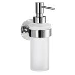 Zeepdispenser Smedbo Time 18 x 8 cm Chroom, Ophalen of Verzenden, Nieuw, Chroom, Bad