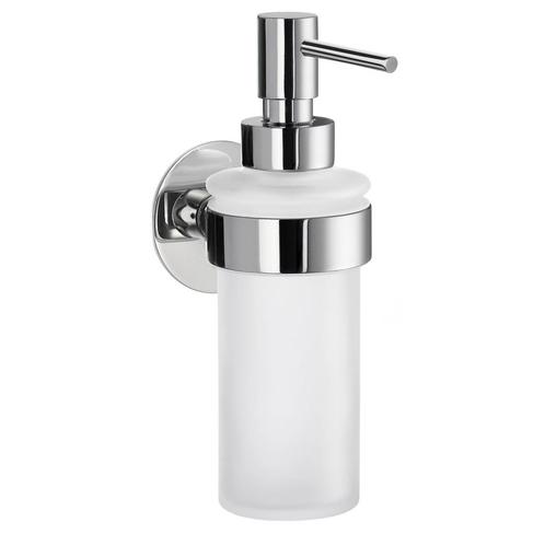 Zeepdispenser Smedbo Time 18 x 8 cm Chroom, Doe-het-zelf en Verbouw, Sanitair, Bad, Nieuw, Chroom, Ophalen of Verzenden