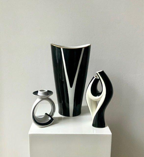 Alka & Plankenhammer - Vaas (3) - Porselein - Organische, Antiek en Kunst, Kunst | Designobjecten