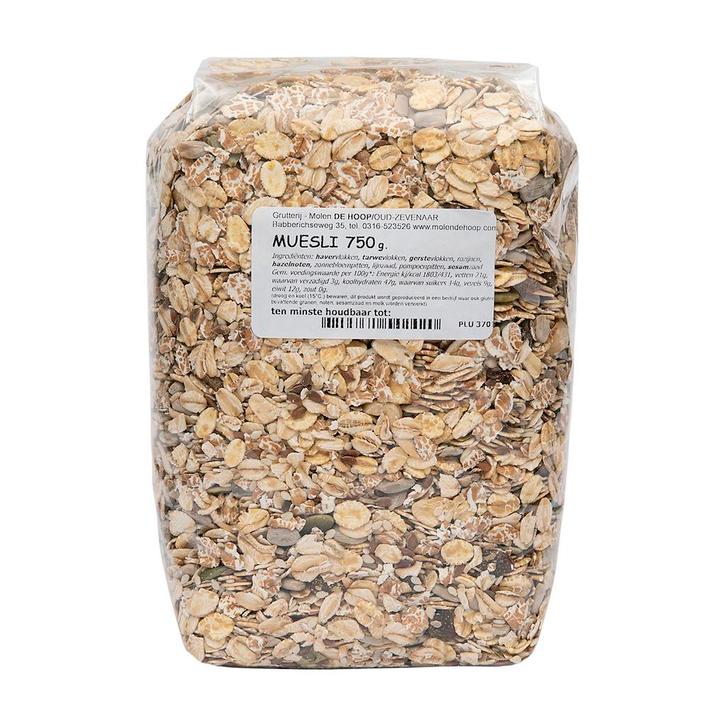 Molen de Hoop Muesli 750gr., Hobby en Vrije tijd, Taarten en Cupcakes maken, Nieuw, Verzenden