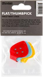 Herco duimplectrum heavy 3-pack, Muziek en Instrumenten, Ophalen of Verzenden, Nieuw, Akoestische gitaar