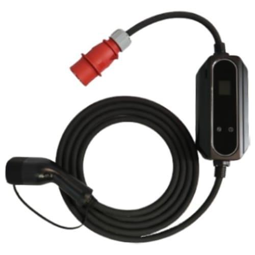 Mobiele Thuislader Type 2 - 10 meter – 22 kW – 32A 3-fase, Auto diversen, Laadpalen, Ophalen of Verzenden