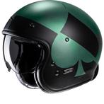 Hjc V31 Kuz Groen Zwart MC4SF Jethelm, Nieuw met kaartje, S, Heren, Verzenden