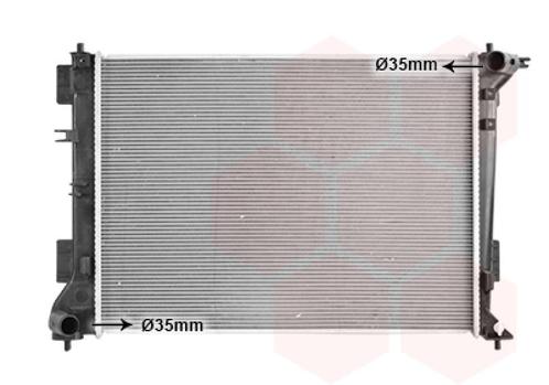RADIATOR VOOR HYUNDAI TUCSON 2015-2020 25310D7500, Auto-onderdelen, Airco en Verwarming, Nieuw, Ophalen of Verzenden