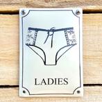 Ladies slip toiletbord, Verzenden, Nieuw