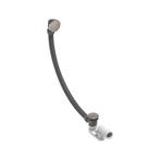 Badoverloopset MAY Incl. Sifon Geborsteld Nickel PVD, Doe-het-zelf en Verbouw, Sanitair, Ophalen of Verzenden, Nieuw, Chroom, Bad