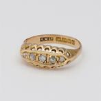 Ring - 18 karaat Geel goud Diamant (Natuurlijk) - 1919-1920, Nieuw