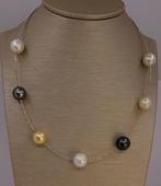 Halsketting - 18 karaat Witgoud, Geel goud, Roségoud,, Sieraden, Tassen en Uiterlijk, Kettingen, Nieuw