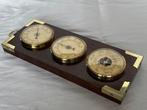 Barometer - Vintage weerstation. Thermometer, aneroïde