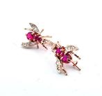 Zonder Minimumprijs - Oorbellen - 9 kt. Roségoud, Zilver, Sieraden, Tassen en Uiterlijk, Oorbellen, Nieuw