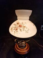 Candelabra vloerlamp - Hout, metaal en glas -