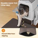 Kattenbak XXL - Kattentoilet - 59x40x44 cm - Grijs - Nobleza, Dieren en Toebehoren, Kattenbakken, Verzenden, Zo goed als nieuw