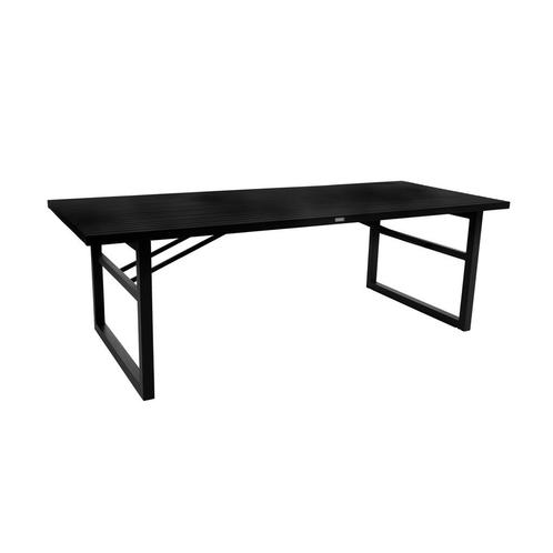 *WOONWINKEL* Bodio Alure Tuintafel Aluminium 230 Zwart, Tuin en Terras, Tuinsets en Loungesets, Nieuw, Verzenden