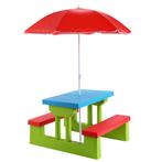 Tweedekans | Coast Picknicktafel voor Kinderen - Met Parasol, Tuin en Terras, Ophalen of Verzenden, Zo goed als nieuw