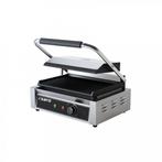 Contactgrill PG1B | Gegroefd | 2.2kW | Met Gietijzeren Plaat, Verzenden, Nieuw in verpakking