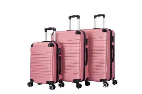 koffer-koffersets Traveleo BABIJ. Gratis verzending!, Sieraden, Tassen en Uiterlijk, Koffers, 45 tot 55 cm, 70 cm of meer, Slot