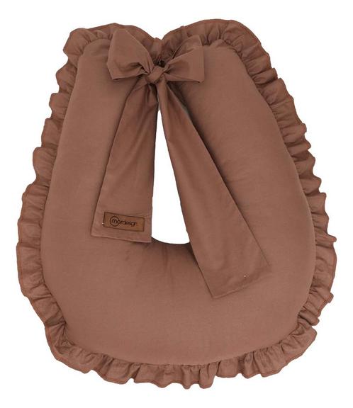 Mordesign Ruffle Brown Voedingskussen FD-11, Kinderen en Baby's, Babyvoeding en Toebehoren, Nieuw, Verzenden