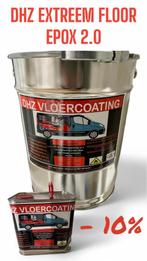 160m2(30kg) - 2K Epoxy GARAGEVLOER coating | Werkplaats Verf, Verzenden, Nieuw, Verf, 15 tot 20 liter