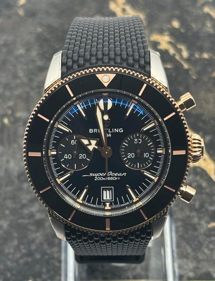 Breitling Superocean Heritage B01 42mm - UB0156H11B1S1, Sieraden, Tassen en Uiterlijk, Horloges | Heren, Polshorloge, Nieuw, Breitling