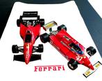 Bburago 1:24 - Model sportwagen  (2) - Ferrari 126 P. Tambay, Hobby en Vrije tijd, Nieuw