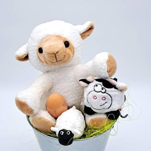 Miss Bucket -  Boerderij Schaap — Koe, Hobby en Vrije tijd, Feestartikelen, Nieuw, Verzenden