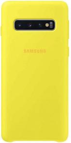Samsung Silicone Cover - voor Samsung Galaxy S10 - Geel, Telecommunicatie, Nieuw, Ophalen of Verzenden