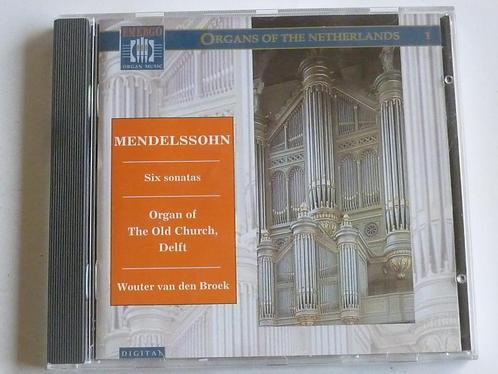 Mendelssohn-Bartholdy - The Six Organ Sonatas / Wouter van d, Cd's en Dvd's, Cd's | Klassiek, Verzenden