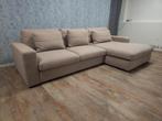 Zeer Mooi Beige Hoekbank, Ophalen of Verzenden, Zo goed als nieuw